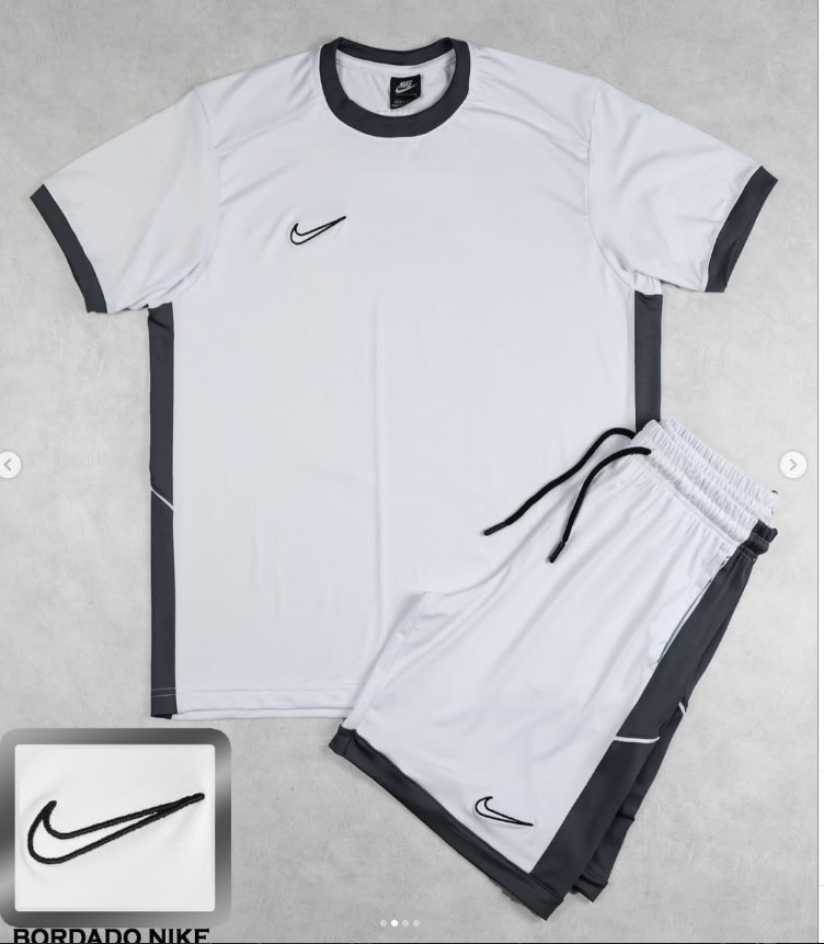 Conjunto Academy Cinza