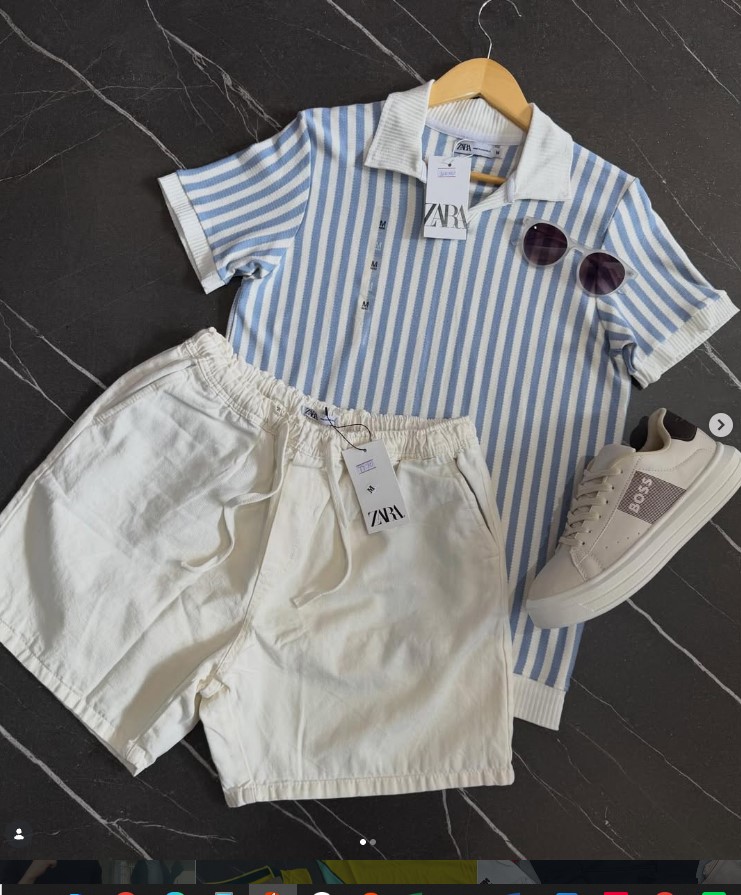 Look Listrado Verão