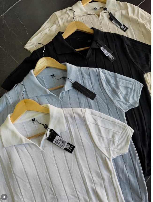 Polos Canelados Verão