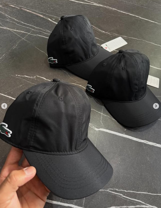 Boné Croco Black